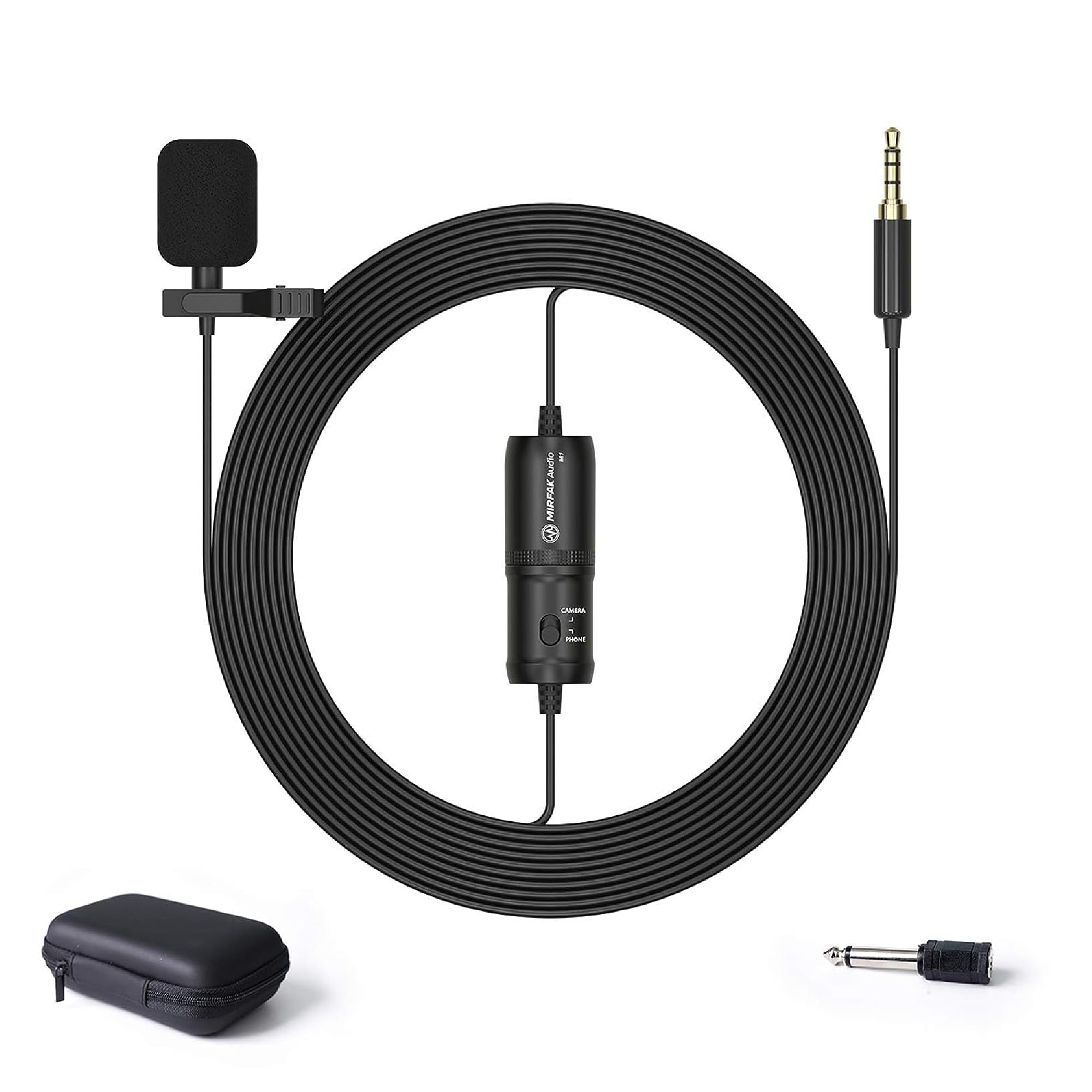 Amazon.co.jp: 【国内正規品】 MIRFAK Audio ラベリアマイク MC1